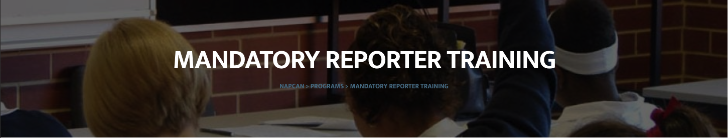 Child Abuse and Neglect Prevention/Mandatory Reporting Workshop